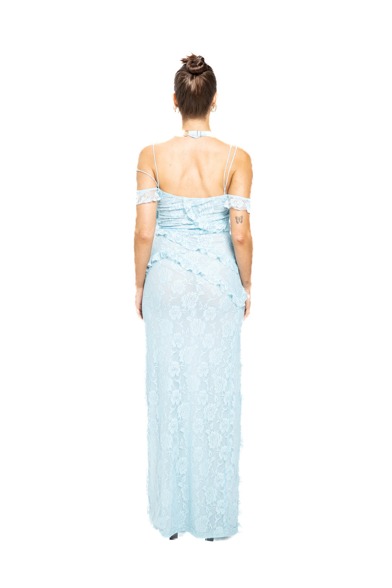 Crysta Dress Baby Blue